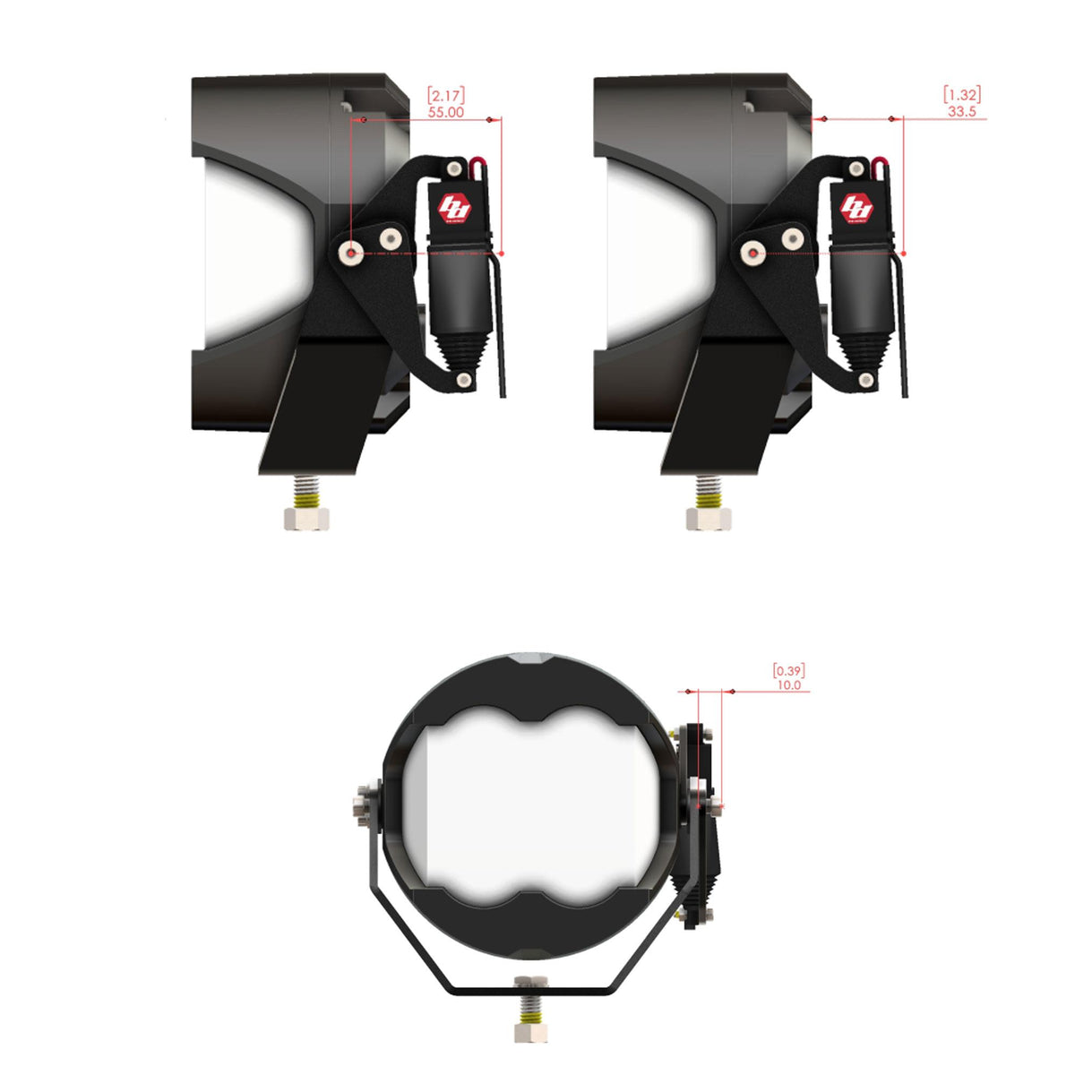 Reflex Light Actuator Kit LP4/LP6/LP9/XL-M Housing
