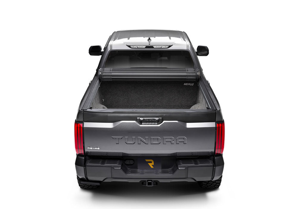 Revolver X4ts Hard Rolling Truck Bed Cover 2007-2021 Toyota Tundra 6 Foot 6 Inch Bed without Deck Rail System without Trail Special Edition Storage Boxes BAK