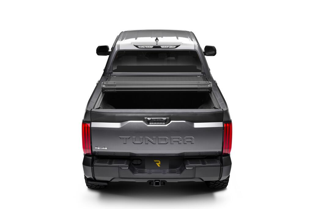 Revolver X4s Hard Rolling Truck Bed Cover 2022-2026 Toyota Tundra 6 Foot 7 Inch Bed with or without Deck Rail System without Trail Special Edition Storage Boxes BAK