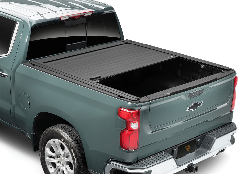 RetraxPRO MX Retractable Tonneau Cover Rugged Aluminum Construction Matte Black 2022-2026 Nissan Frontier 6' 1 inch Bed with or without Utili-Track System without Stake Pockets