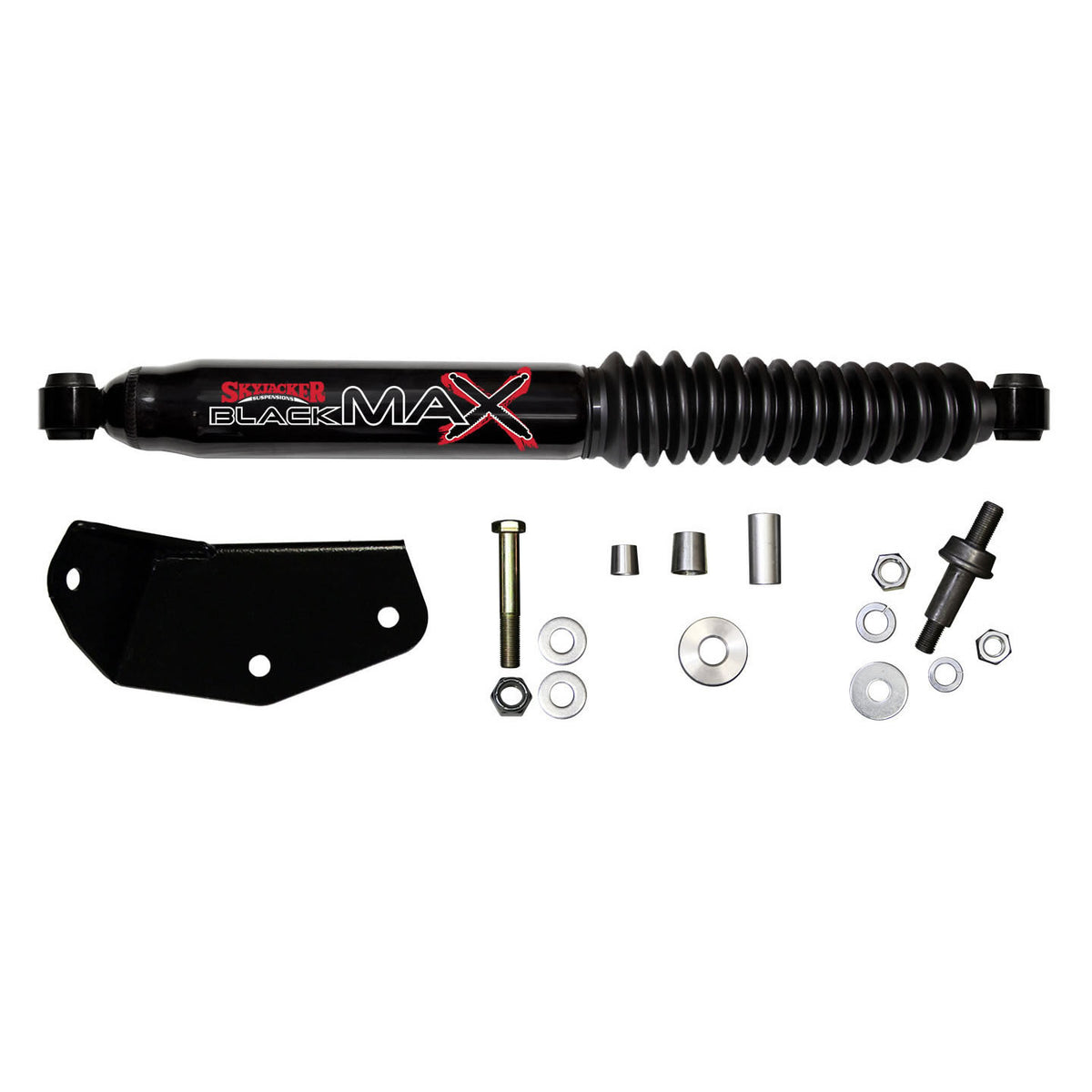 Steering Stabilizer Single Kit Black  Single Kit For Use w/4 Inch Lift Skyjacker