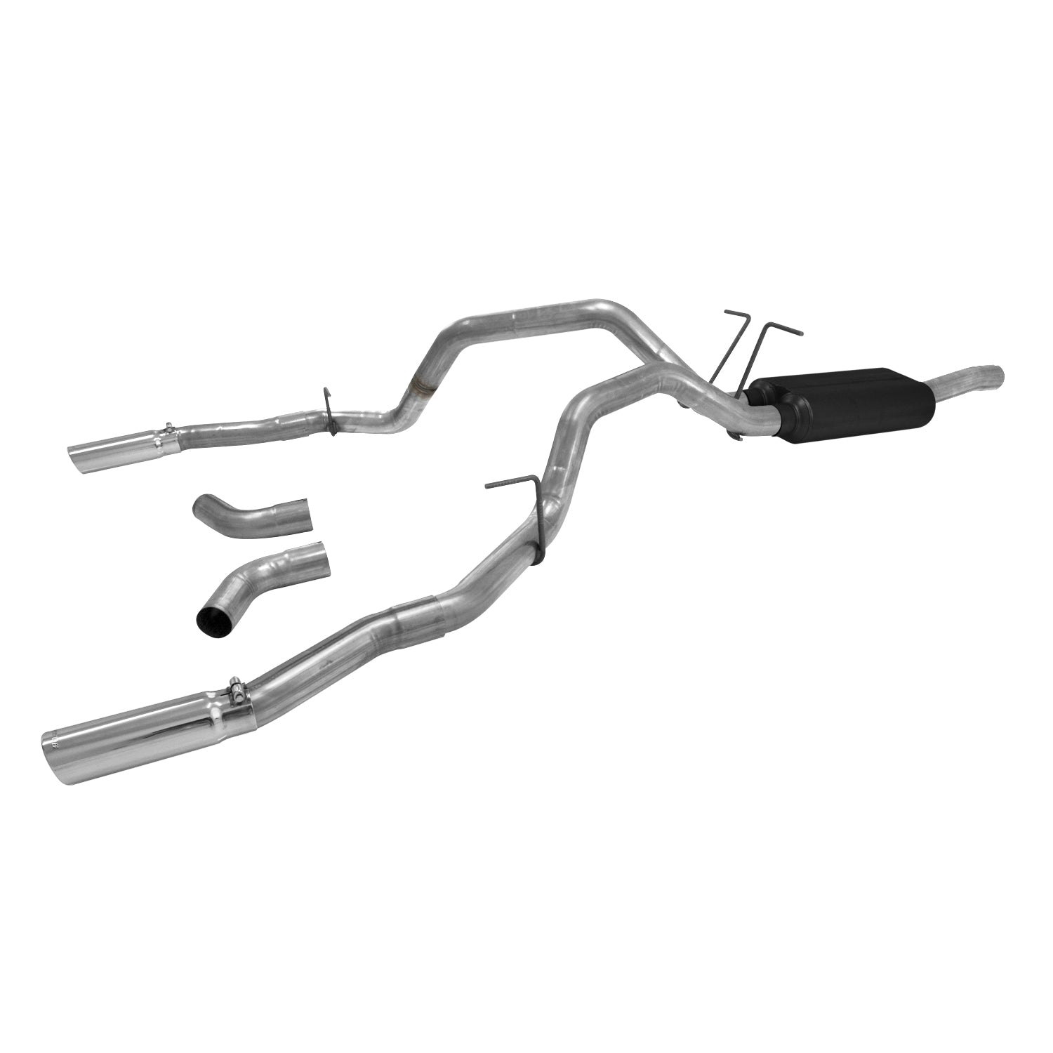 Force Ii Cat-Back Exhaust System Fits 2008-2013 Ford F-250/F-350 Super Duty With V8 Or V10 Gas Engine Moderate Sound Flowmaster