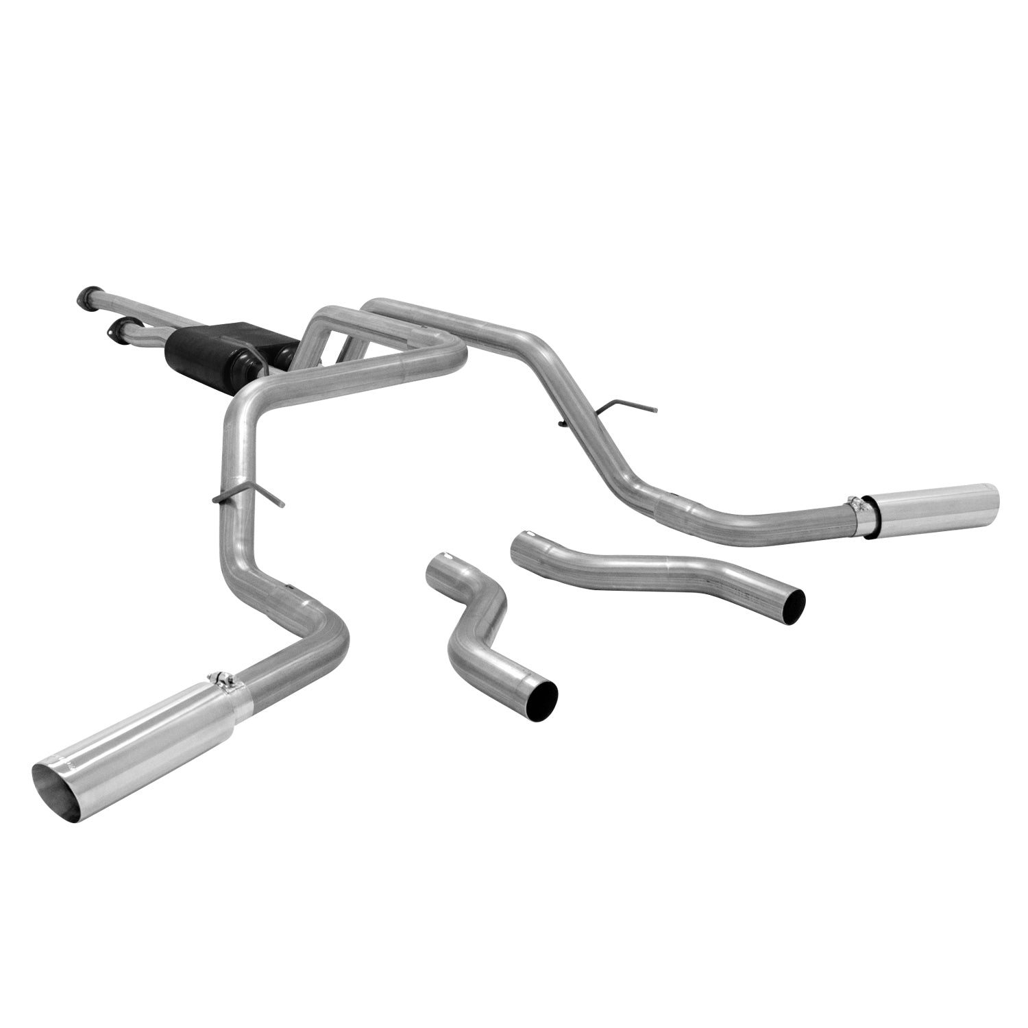 American Thunder Cat-Back Exhaust System 2009-2021 Toyota Tundra 4.6L, 4.7L And 5.7L Engines Aggressive Sound Flowmaster
