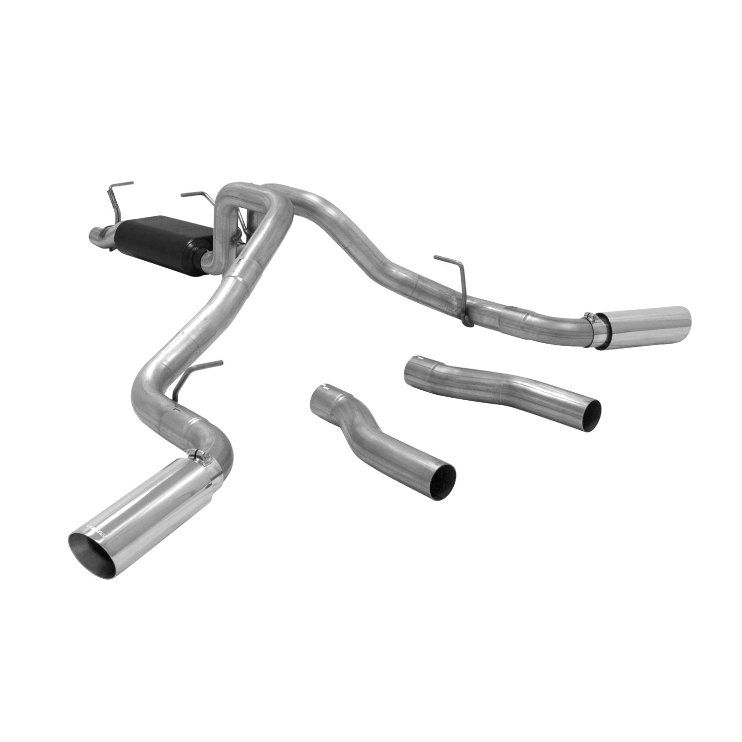 Force Ii Cat-Back Exhaust System 2014-2016 Ford F-250 Super Duty/F-350 Super Duty With 6.2L Gas Engine Moderate To Mild Sound Flowmaster