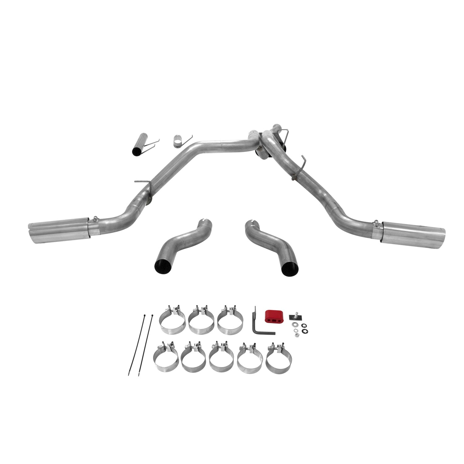American Thunder Cat-Back Exhaust System Fits 2014-2024 Ram 2500 With 6.4L Hemi Engine Aggressive To Moderate Sound Flowmaster