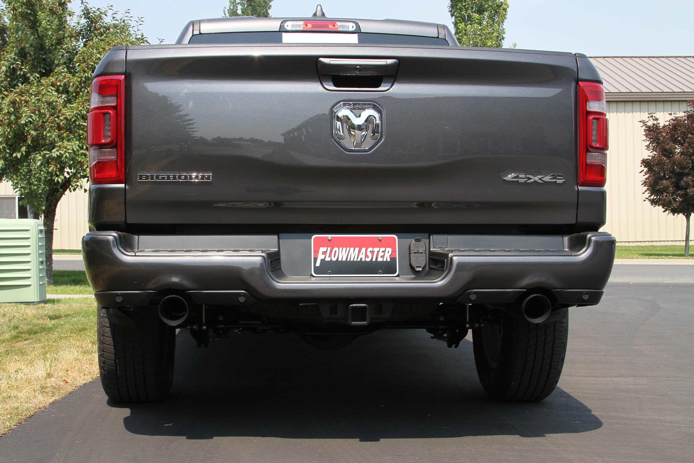 American Thunder Cat-Back Exhaust System Fits 2019-2024, 2026 Ram 1500 (New Body) With 5.7L Hemi Engine And Factory Dual Tailpipes Aggressive To Moderate Sound Flowmaster