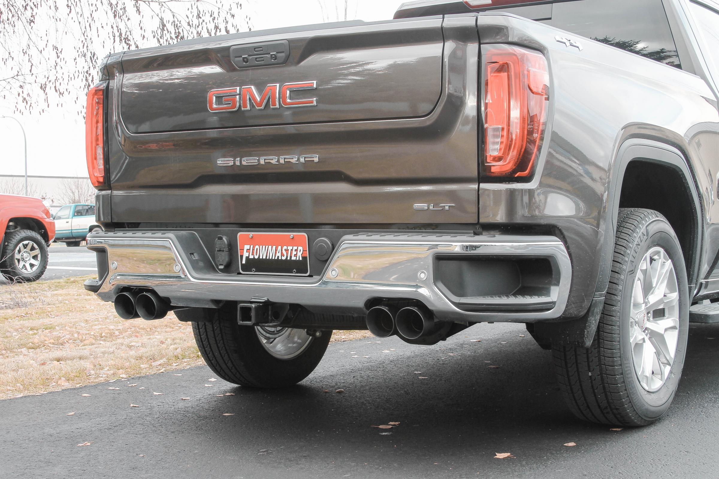 American Thunder Cat-Back Exhaust System Fits 2019-2023 Silverado/Sierra 1500 With 6.2L Engine Aggressive To Moderate Sound Flowmaster