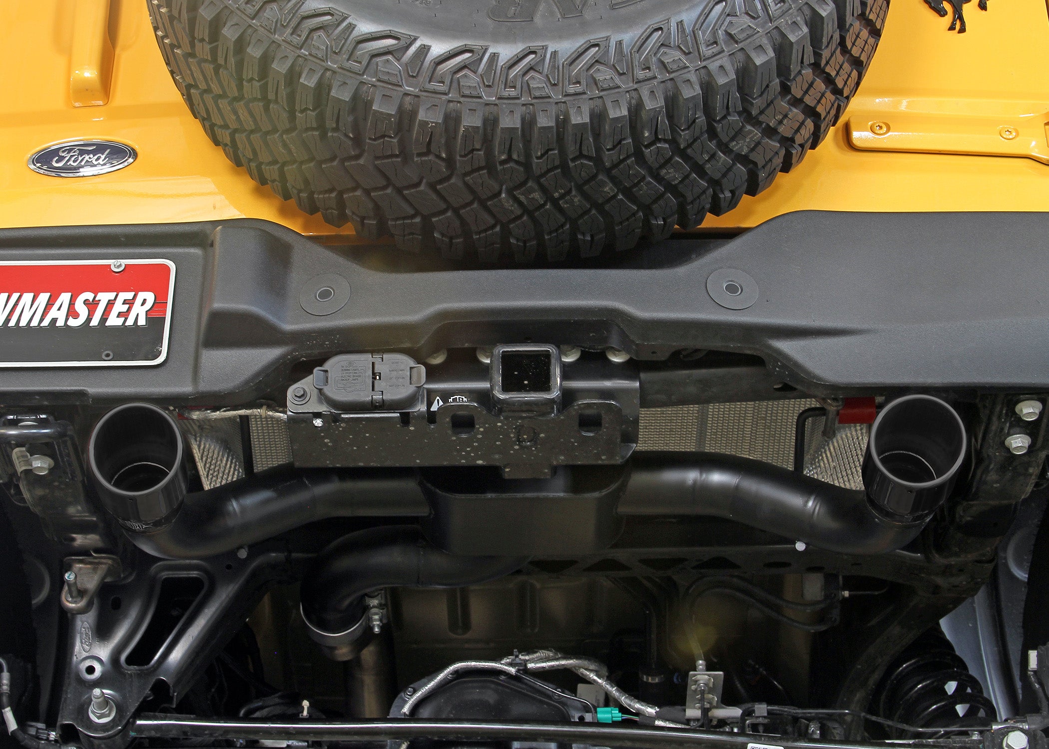Outlaw Axle-Back Exhaust System Fits 2021-2025 Ford Bronco 2.3L/2.7L Outlaw Axle-Back, Dual Exit Flowmaster