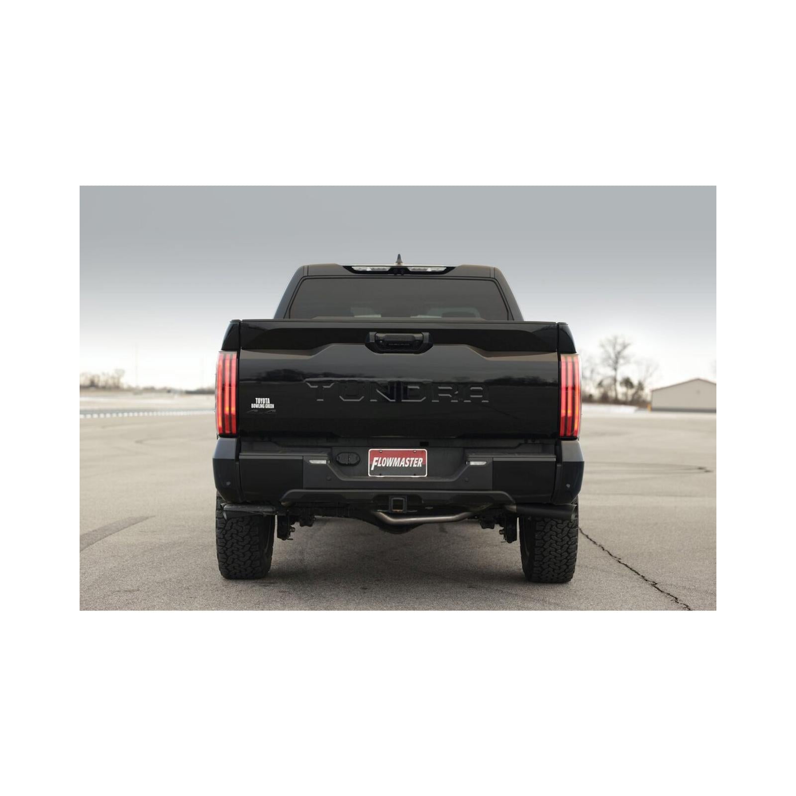 Outlaw Cat-Back Exhaust System Fits 2022-2025 Toyota Tundra, 3.4L, Includes Hybrid Models, Cat-Back, Dual Out Rear Or Side Exit, Stainless Steel Exhaust System Flowmaster