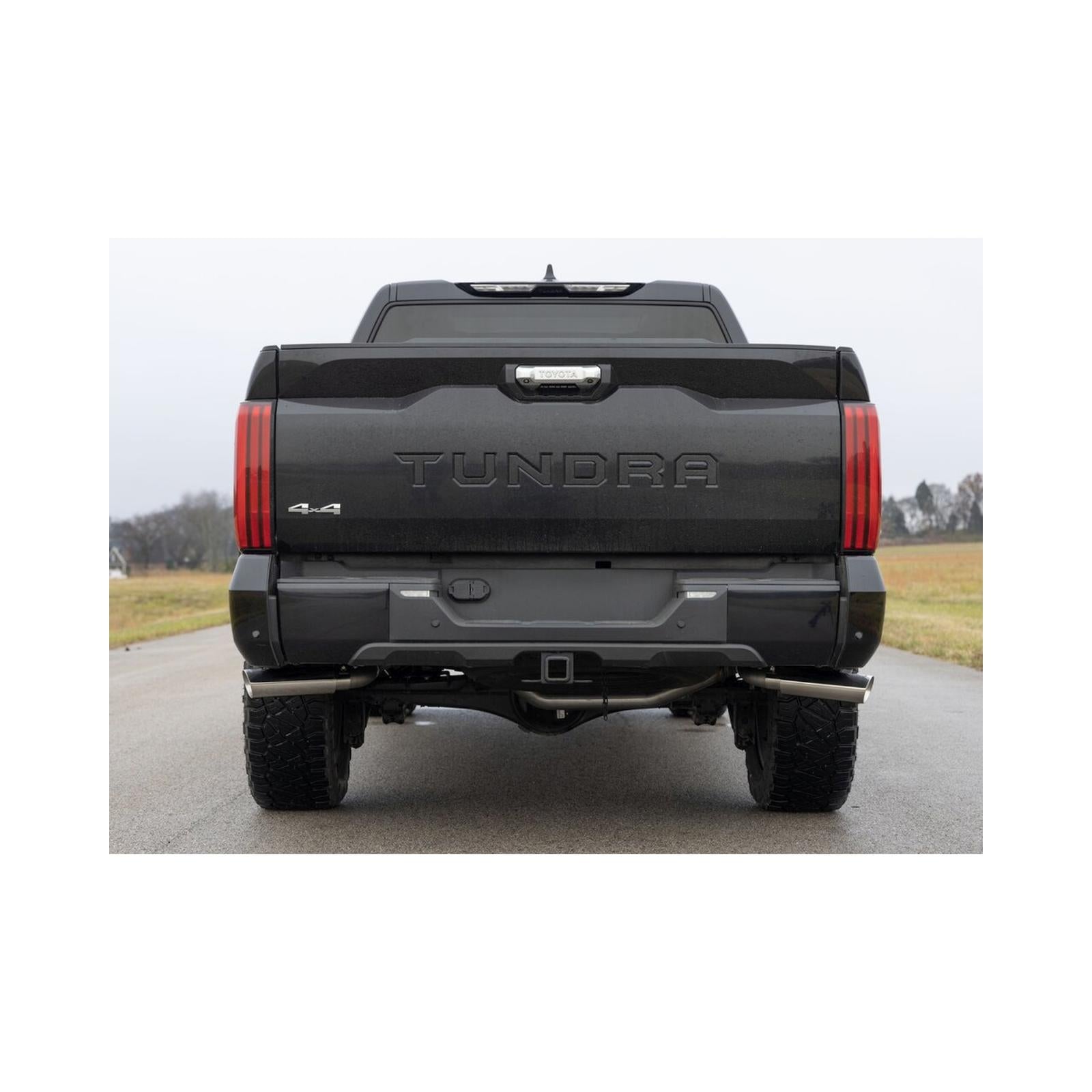 American Thunder Cat-Back Exhaust System Fits 2022-2025 Toyota Tundra 3.4-Liter, Cat-Back, Dual Out Rear/Side Exit, American Thunder Stainless Steel Exhaust System Flowmaster