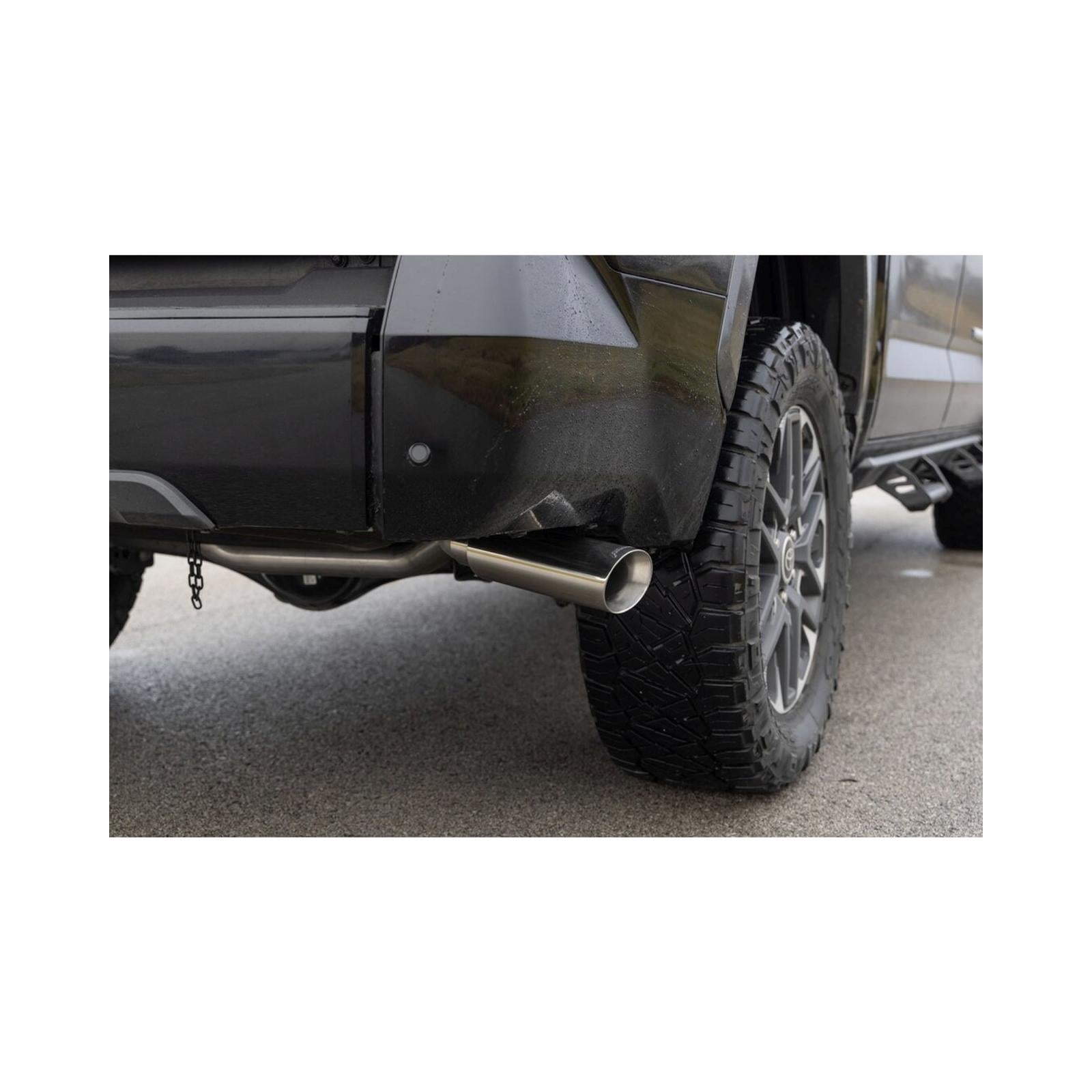 American Thunder Cat-Back Exhaust System Fits 2022-2025 Toyota Tundra 3.4-Liter, Cat-Back, Dual Out Rear/Side Exit, American Thunder Stainless Steel Exhaust System Flowmaster