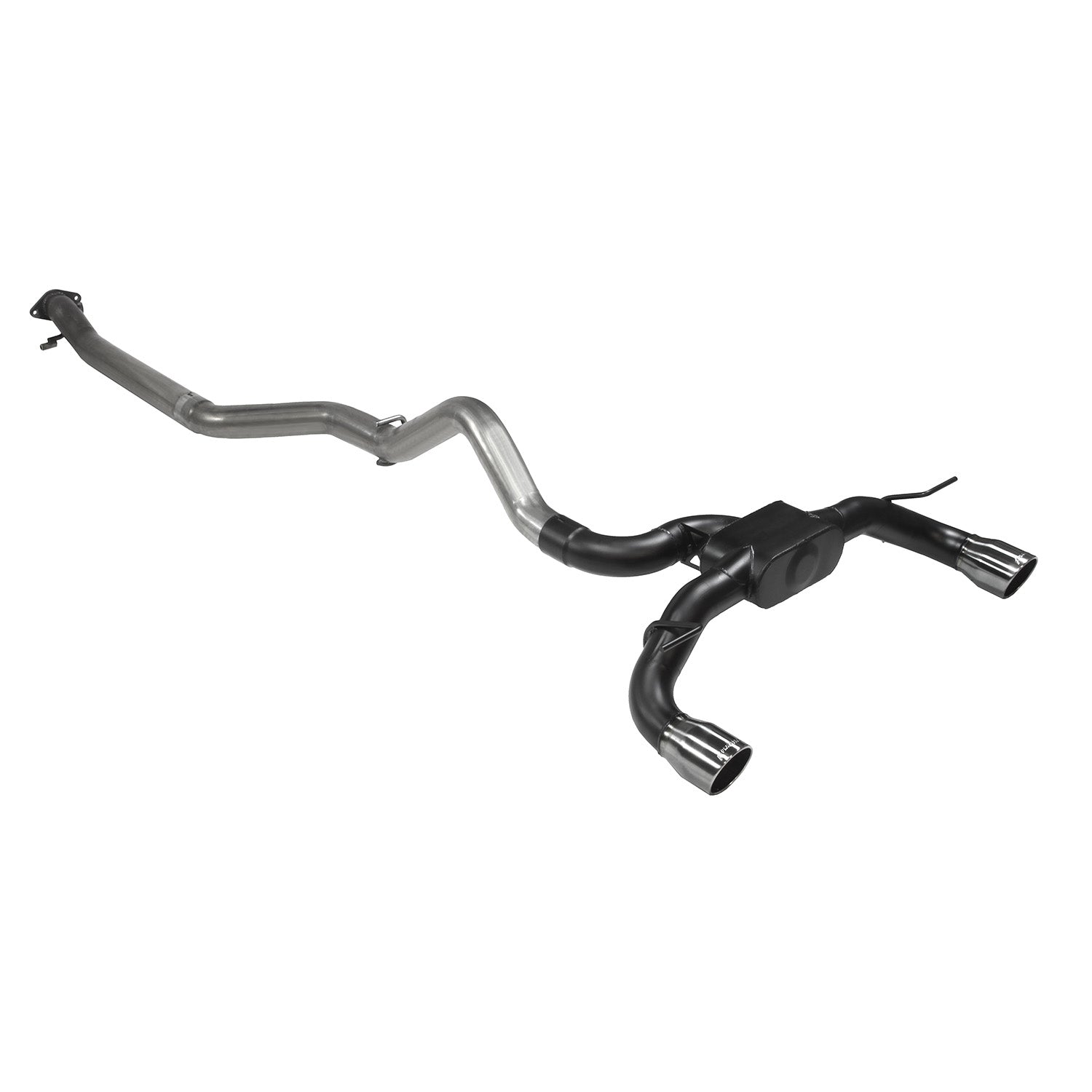 Outlaw Cat-Back Exhaust System Fits 2021-2025 Ford Bronco 2.3/2.7-Liter, Outlaw Cat-Back 3.00-Inch Stainless Steel Exhaust System, 4.00-Inch Black Chrome Tips, Dual Out Rear Exit, 2 Door Models Flowmaster