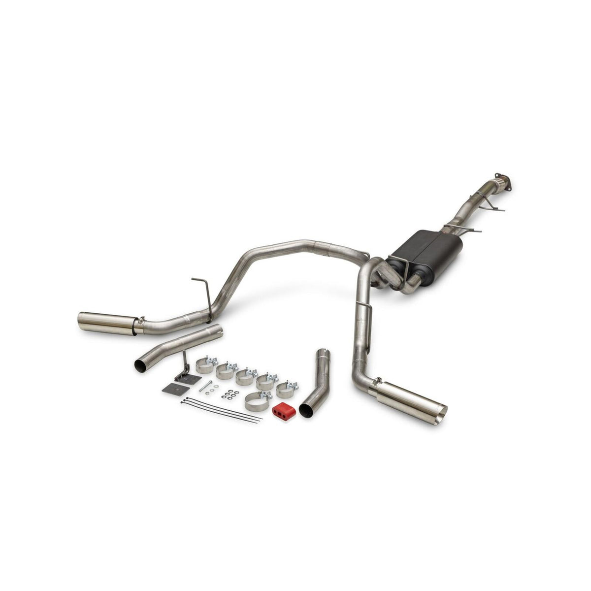 American Thunder Cat-Back Exhaust System Fits 2023-2026 GM Colorado / Canyon 2.7-Liter, Cat-Back, Dual Out Same Side Exit, Stainless Steel Exhaust System Flowmaster
