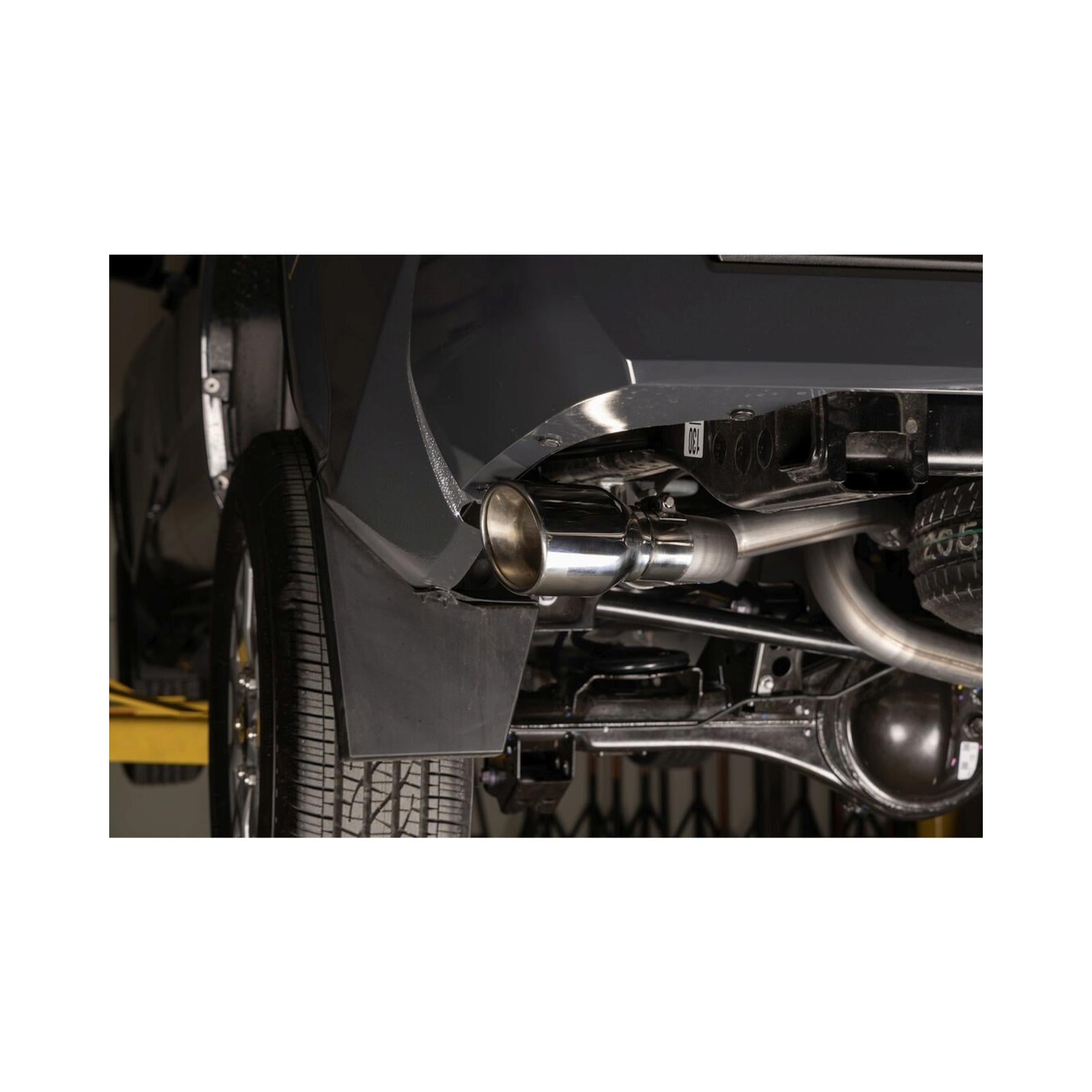American Thunder Cat-Back Exhaust System Fits 2024-2025 Toyota Tacoma 2.4-Liter, All Wheelbases, American Thunder Dual Out Rear Or Side Exit, Cat-Back Exhaust System, Stainless Steel – Aggressive To Moderate Sound Flowmaster