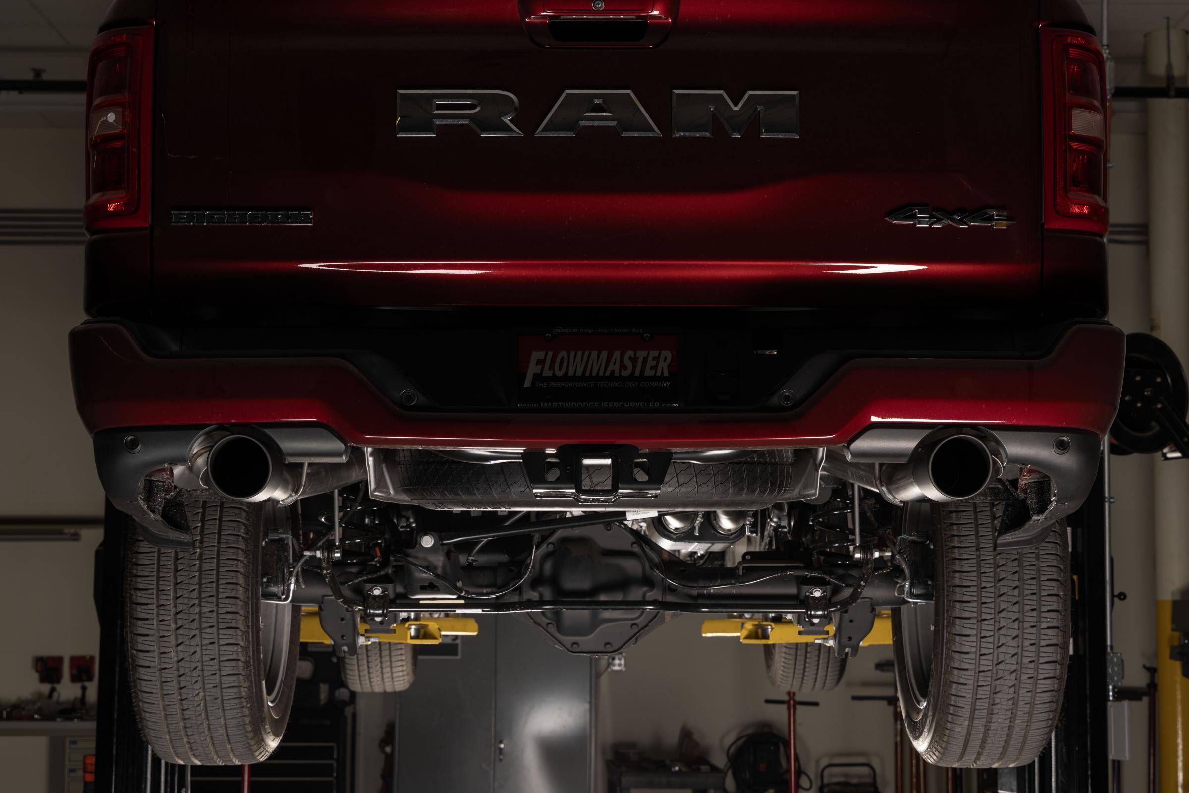 American Thunder Cat-Back Exhaust System Fits 2025 2026 Ram 1500 3.0L Standard And High Output, American Thunder Cat-Back 409 Stainless Steel Flowmaster