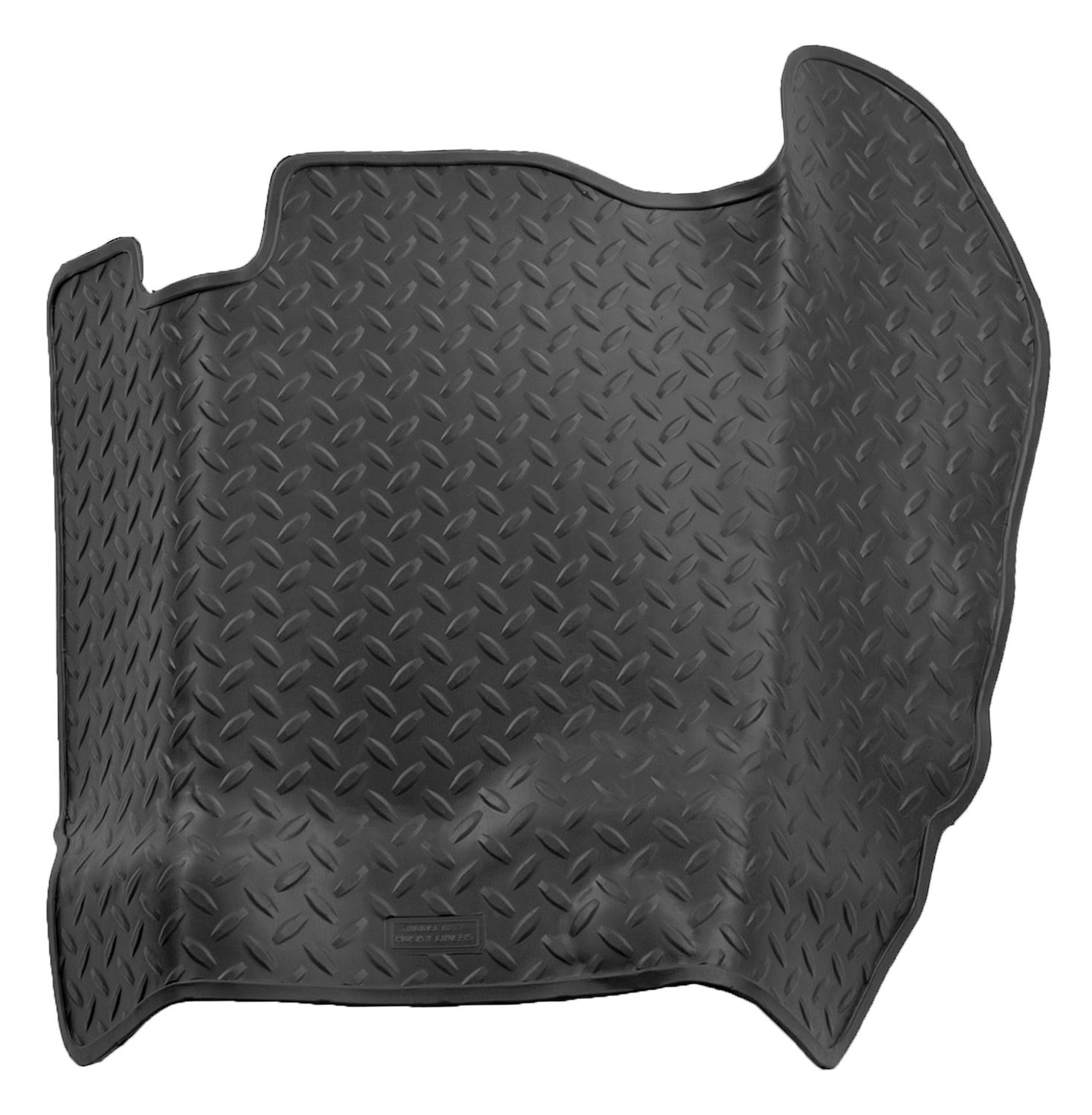 Classic Style Center Hump Floor Liner For 2000-2007 F-250/F-350 Super Duty Black Husky Liners