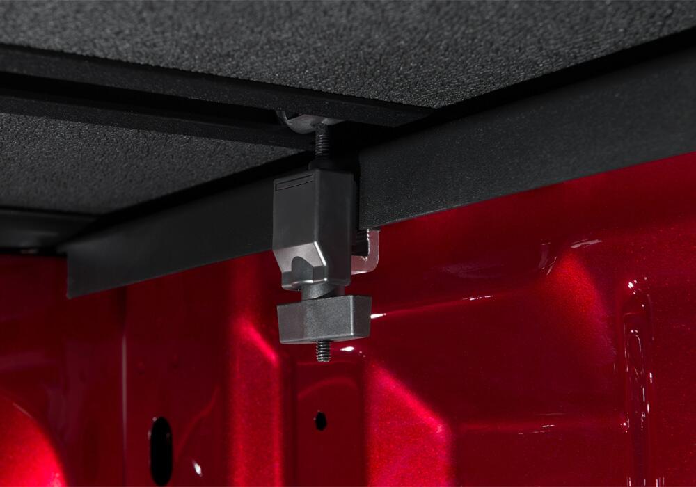 Solid Fold 2.0 Tonneau Cover Black Textured Paint 2019-2025 (New Body Style) Ram 5' 7 inch Bed with RamBox with or without Multifunction Tailgate Extang