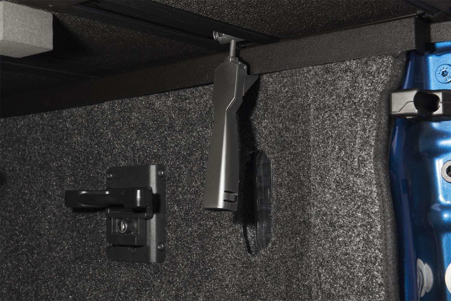 Solid Fold 2.0 Tonneau Cover Black Textured Paint 2015-2020 Ford F-150 6' 7 inch Bed Extang