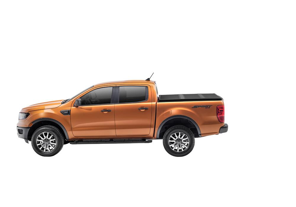 Solid Fold 2.0 Tonneau Cover Black Textured Paint 2019-2023 Ford Ranger 6' Bed Extang