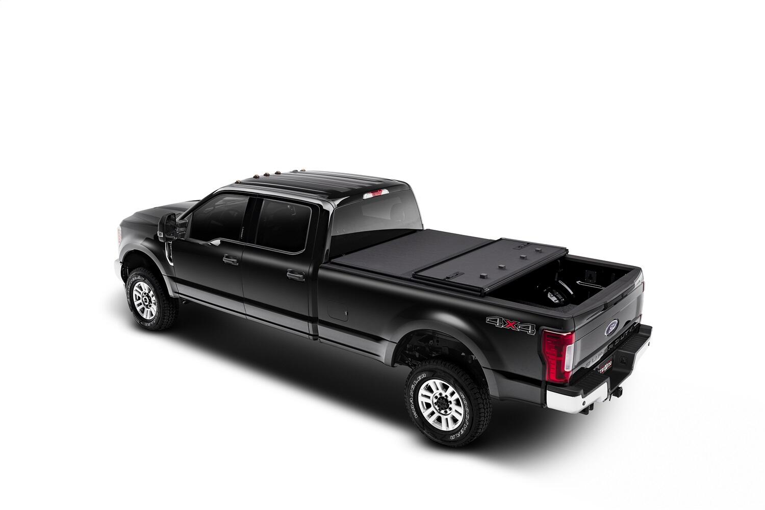 Solid Fold 2.0 Tonneau Cover Black Textured Paint 1999-2016 Ford F-250/350 6' 9 inch Bed Extang
