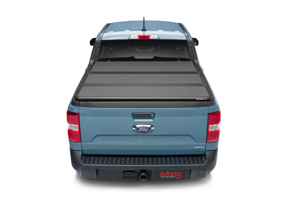 Solid Fold 2.0 Tonneau Cover Black Textured Paint 2022-2025 Ford Maverick Extang