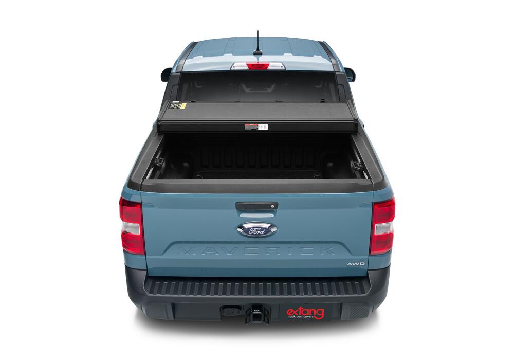 Solid Fold 2.0 Tonneau Cover Black Textured Paint 2022-2025 Ford Maverick Extang