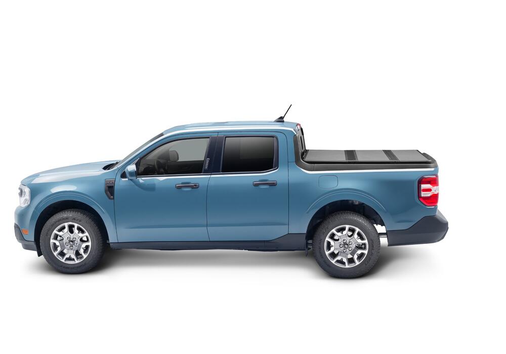 Solid Fold 2.0 Tonneau Cover Black Textured Paint 2022-2025 Ford Maverick Extang