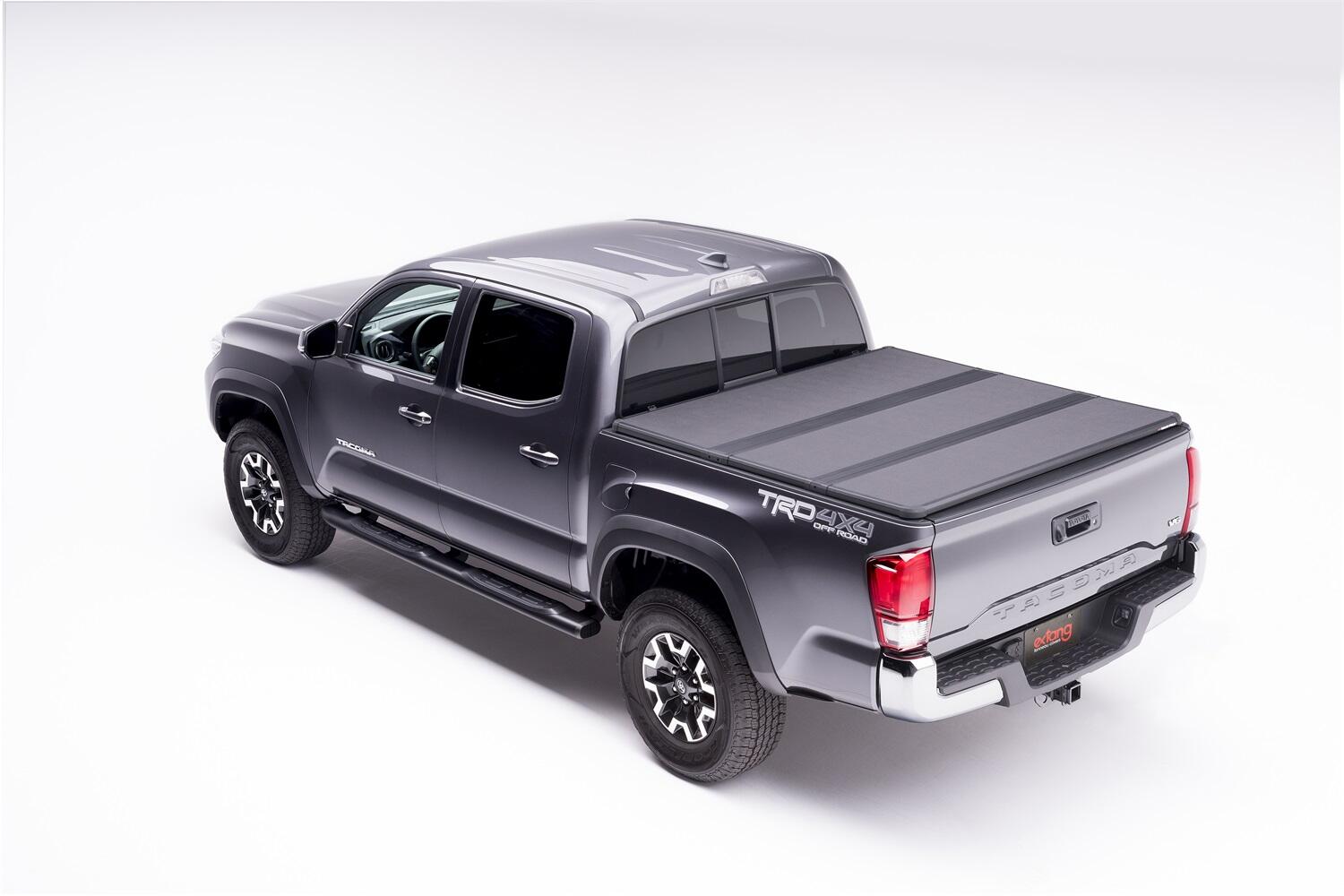 Solid Fold 2.0 Tonneau Cover Black Textured Paint 2005-2015 Toyota Tacoma 5' Bed Extang