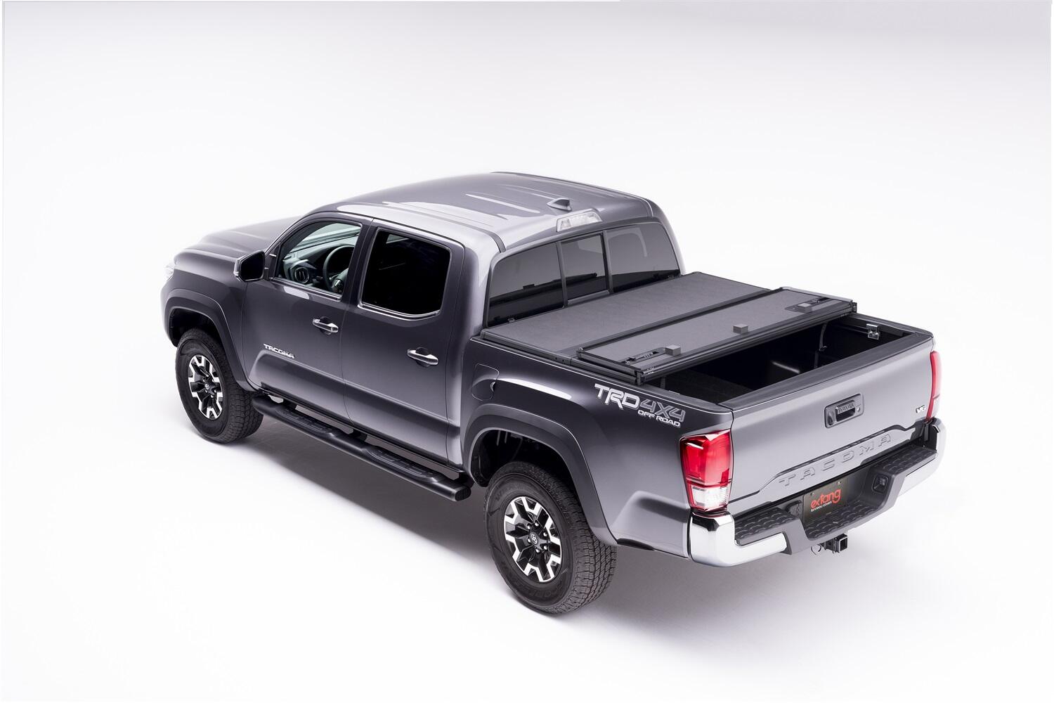 Solid Fold 2.0 Tonneau Cover Black Textured Paint 2005-2015 Toyota Tacoma 6' Bed Extang