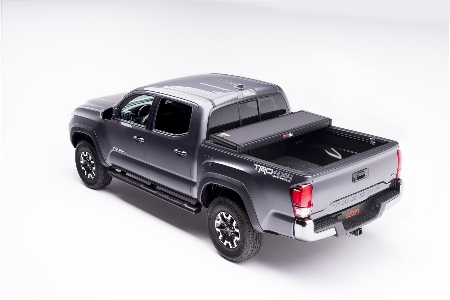 Solid Fold 2.0 Tonneau Cover Black Textured Paint 2005-2015 Toyota Tacoma 6' Bed Extang