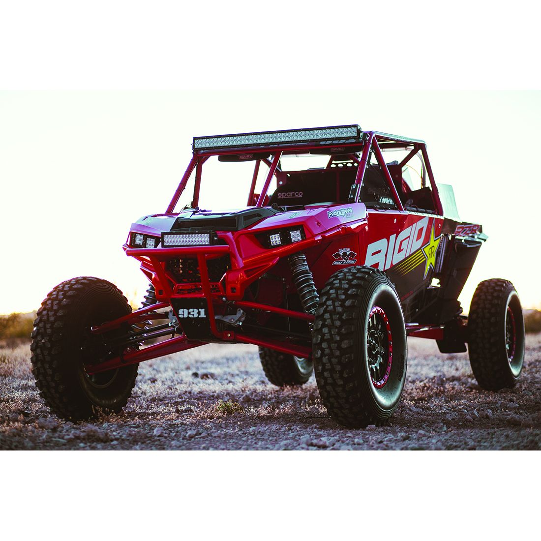 40 Inch Spot/Flood Combo Light White Housing E-Series Pro RIGID Industries