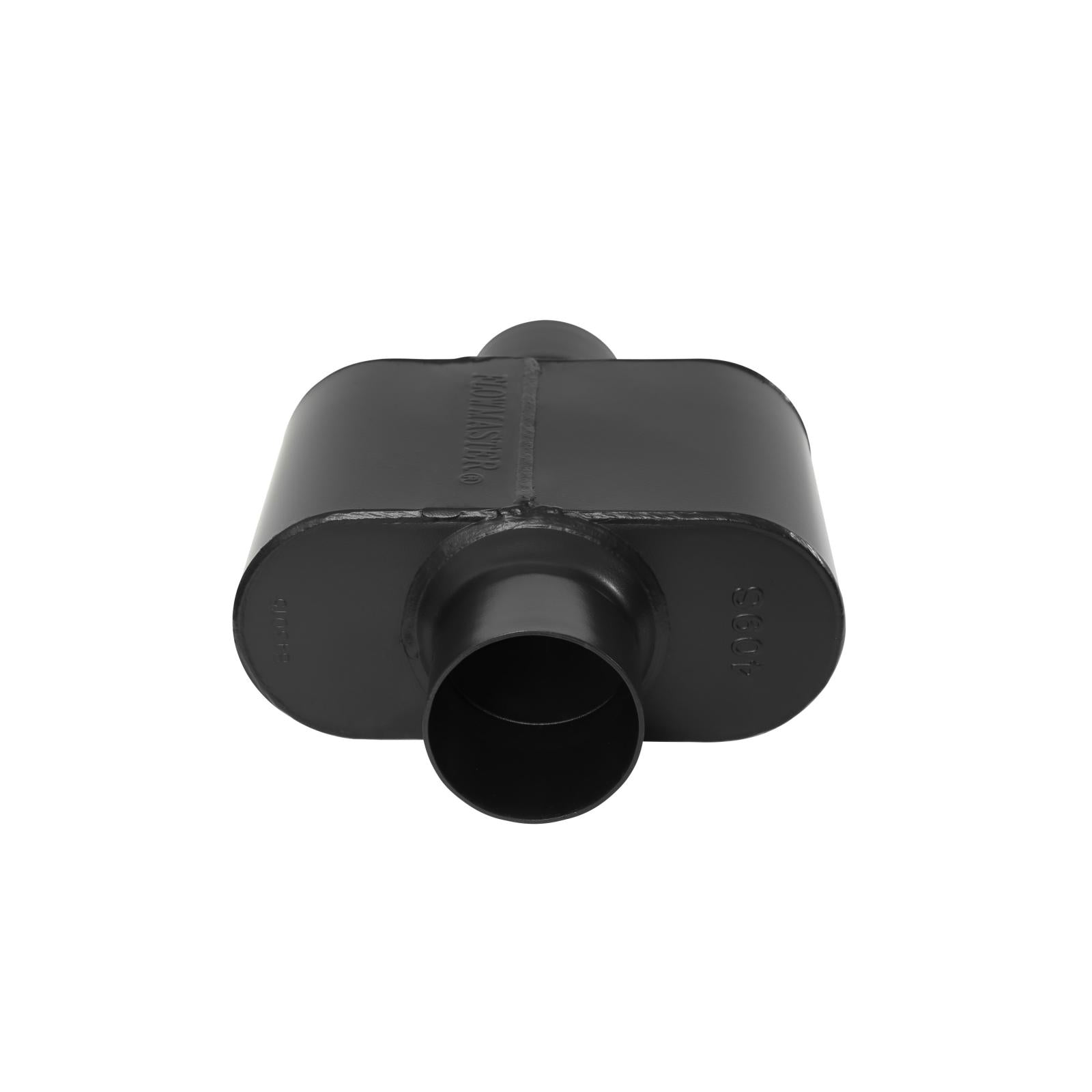 Super 10 Series Chambered Muffler Super 10 Series Stainless Steel- 3.00 Center In 3.00 Center Out Aggressive Sound Flowmaster