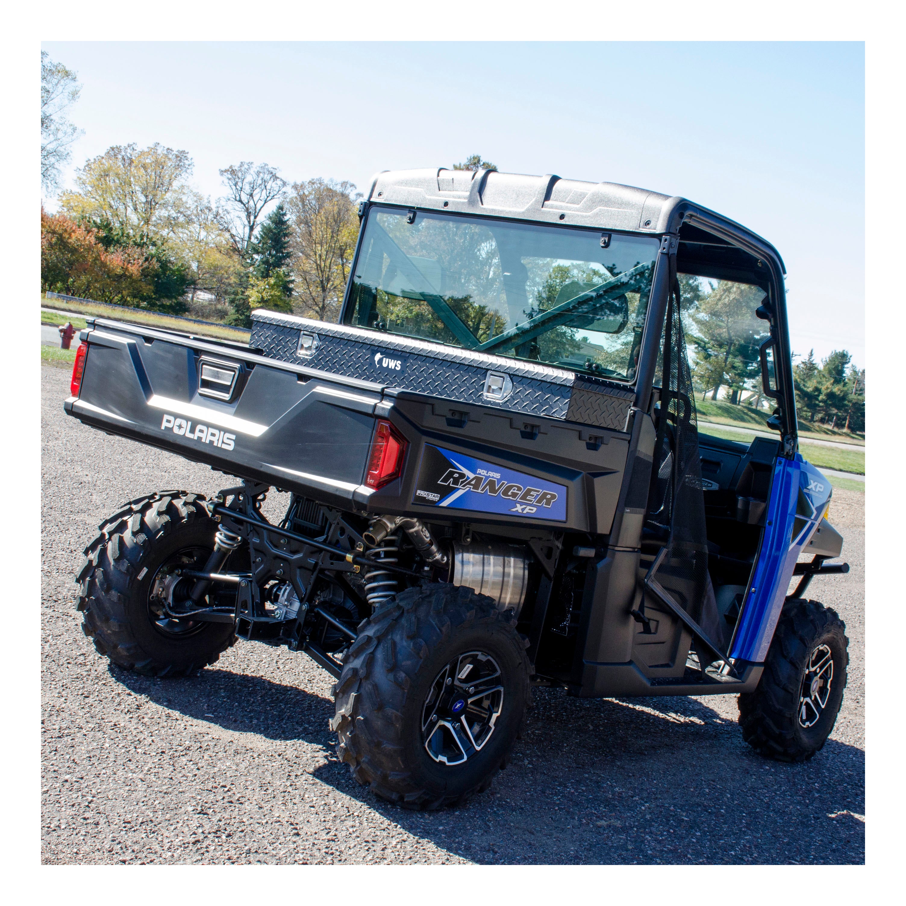 UWS 8500002 Matte Black Aluminum UTV Tool Box - Can Am (LTL Shipping Only)