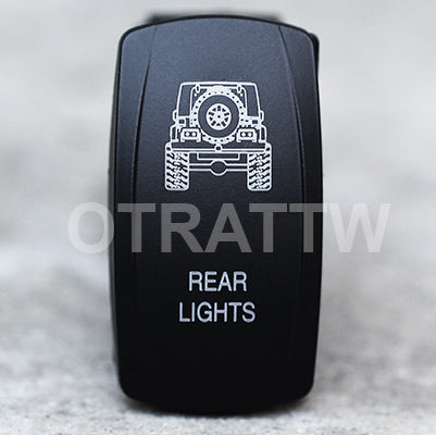 Switch, Rocker JK Rear Lights   