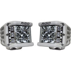 Flood Surface Mount White Housing Pair D-SS Pro RIGID Industries