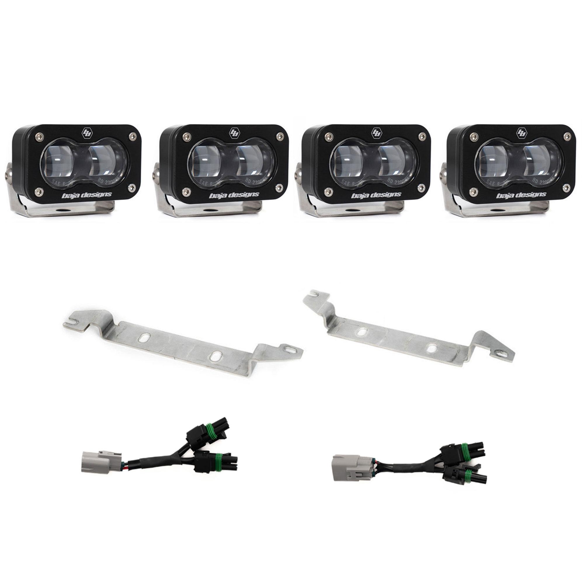 2025+ Toyota 4Runner TRD Pro/Trailhunter, S2 SAE, OEM Fog Light Kit, Clear