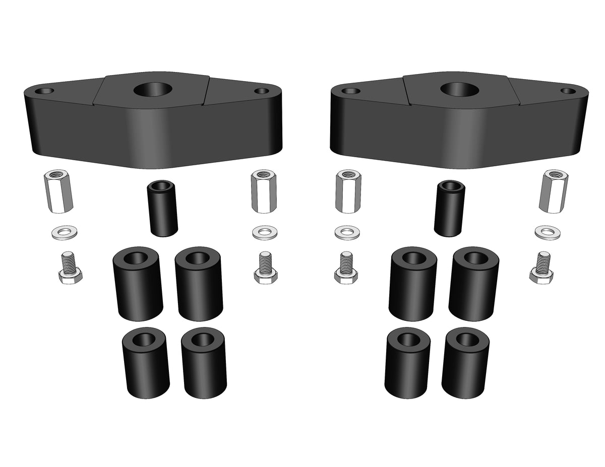 2017+ Ford F-350/F-450 DRW Hardware Kit LogiQ Suspension