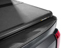 Solid Fold ALX Tonneau Cover Black Textured Paint 2014-2021 Toyota Tundra 5' 7 inch Bed without Deck Rail System without Trail Special Edition Storage Boxes Extang
