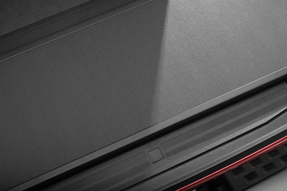 Solid Fold ALX Tonneau Cover Black Textured Paint 2021-2026 Ford F-150 5' 7 inch Bed (Includes Lightning) Extang