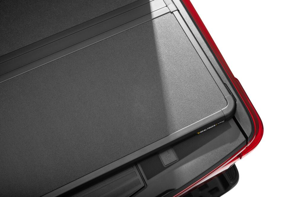 Solid Fold ALX Tonneau Cover Black Textured Paint 2021-2026 Ford F-150 5' 7 inch Bed (Includes Lightning) Extang