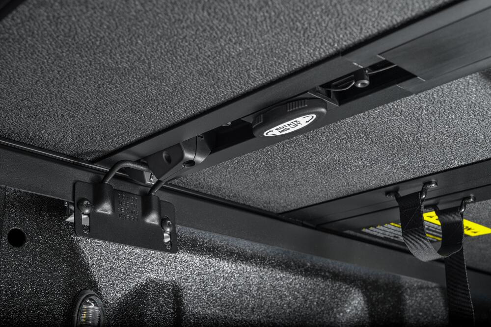 Solid Fold ALX Tonneau Cover Black Textured Paint 2021-2026 Ford F-150 8' 2 inch Bed Extang