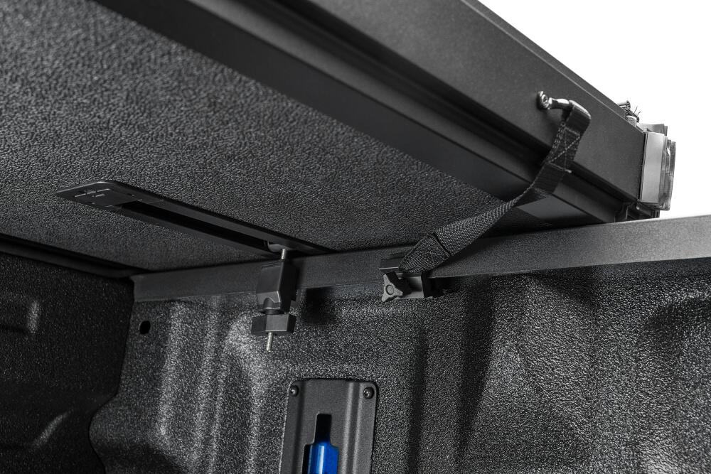 Solid Fold ALX Tonneau Cover Black Textured Paint 1999-2016 Ford F-250/350 8' Bed Extang