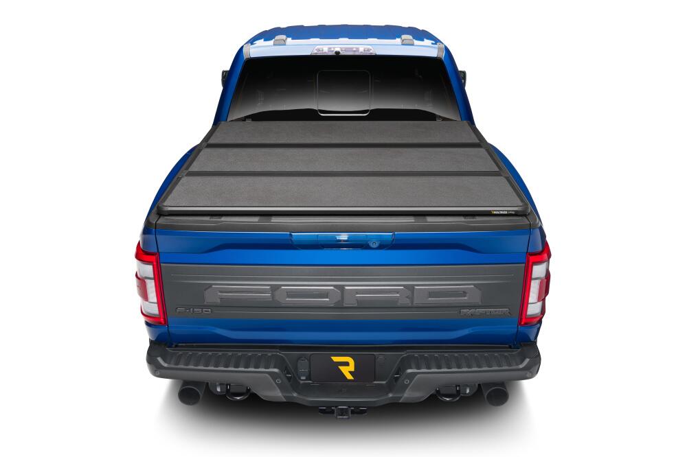 Solid Fold ALX Tonneau Cover Black Textured Paint 1999-2016 Ford F-250/350 8' Bed Extang