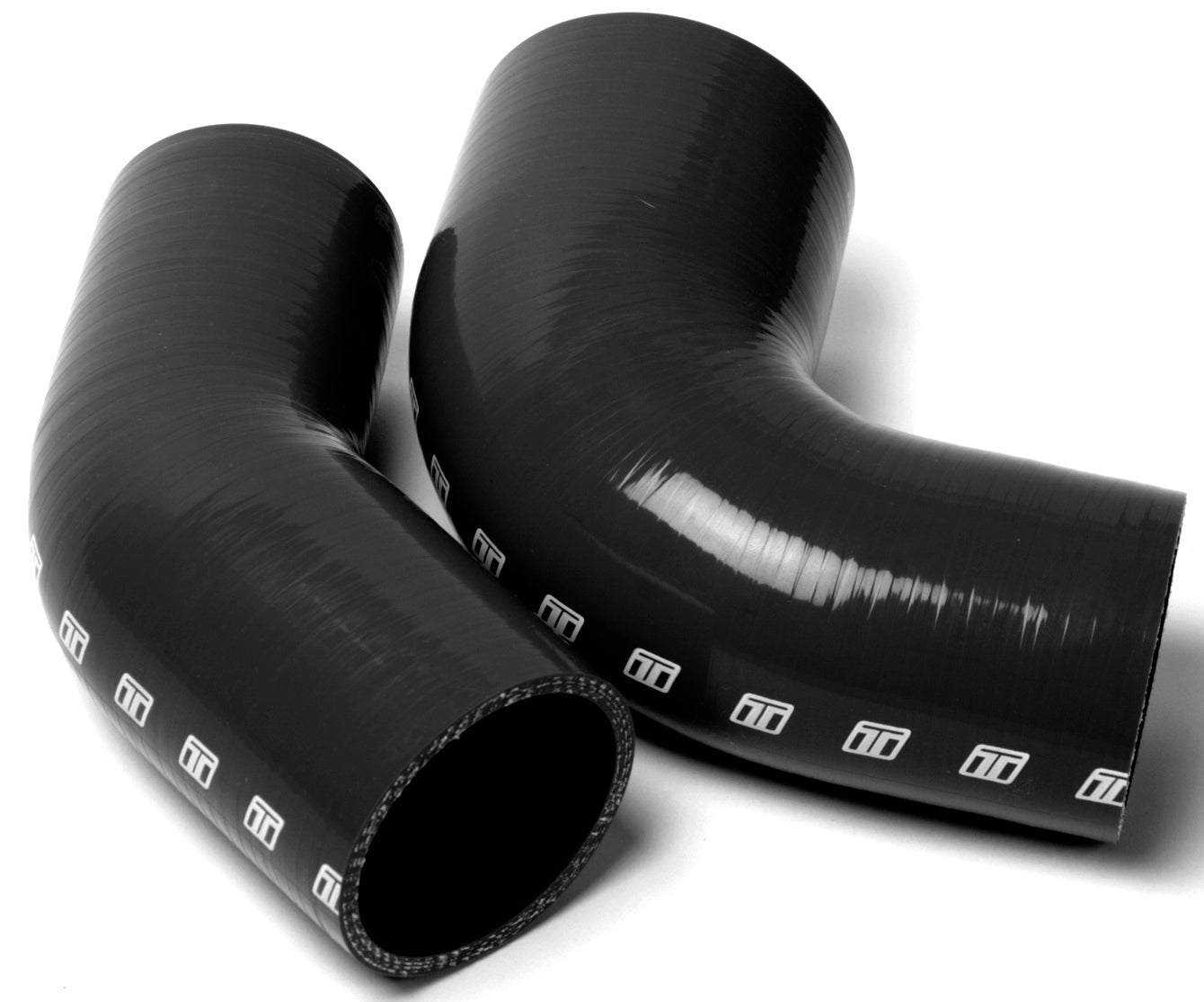 90 Reducer Elbow 2.0"-2.5" - Black TS-HRE92025-BK - Apollo Off-Road