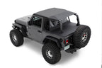 Duster Deck Cover Jeep '18-26 Wrangler JL 2-Door Black Diamond Bestop