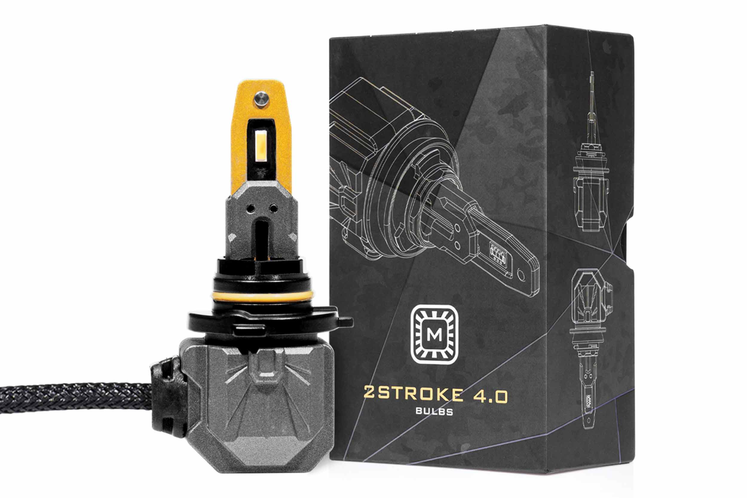 9005/H10: Morimoto 2Stroke 4.0 LED Bulb (Yellow) (Each) - Apollo Off-Road