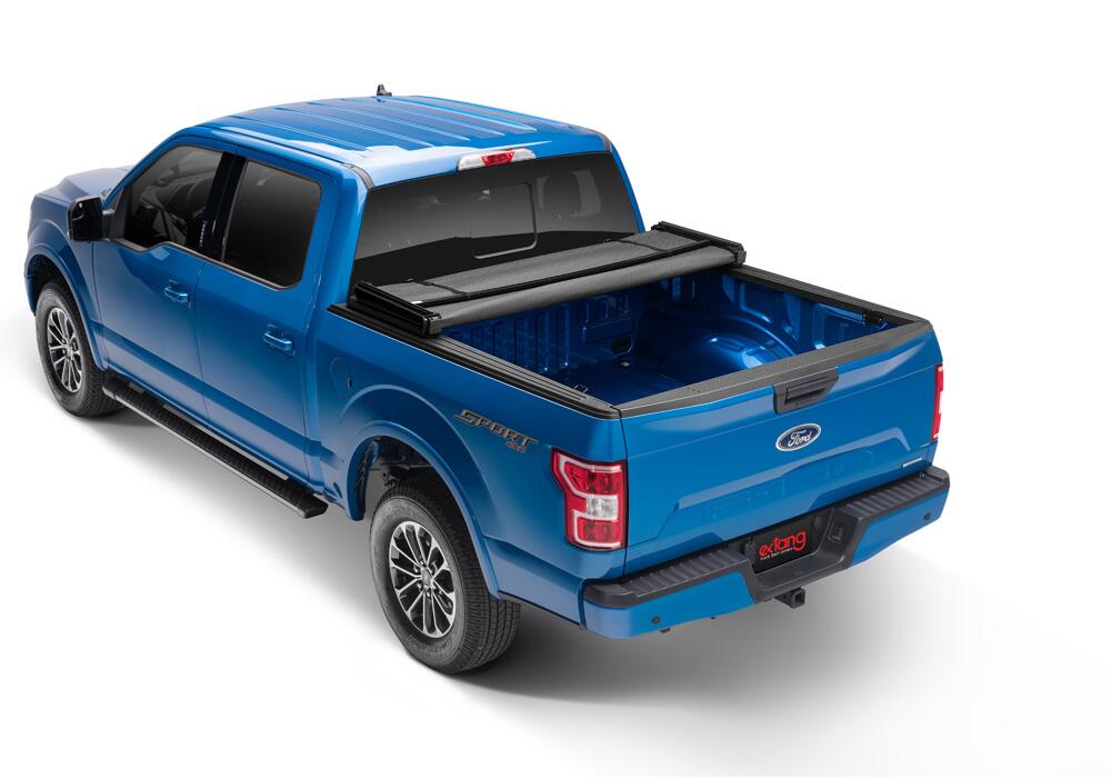 Trifecta ALX Tonneau Cover Black Leather Grained Fabric 2019-2026 (New Body Style) Ram 5' 7 inch Bed with RamBox with or without Multifunction Tailgate Extang