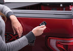 PowertraxPRO MX Retractable Tonneau Cover Rugged Aluminum Construction Electric Cover Matte Black 2020-2026 Silverado/Sierra 2500 HD/3500 HD 6' 9 inch Bed without Stake Pockets Standard Rails