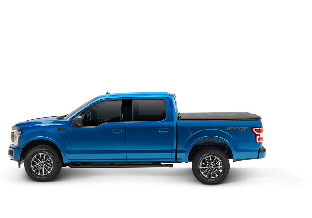 Trifecta ALX Tonneau Cover Black Leather Grained Fabric 2017-2026 Ford F-250/350 6' 10 inch Bed Extang