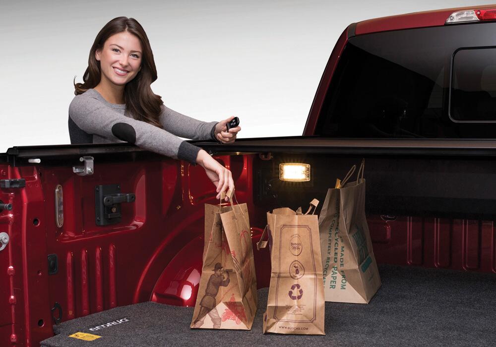 PowertraxPRO MX Retractable Tonneau Cover Rugged Aluminum Construction Electric Cover Matte Black 2022-2026 Nissan Frontier 6' 1 inch Bed with or without Utili-Track System without Stake Pockets